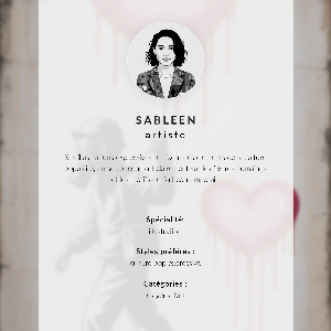 Poster na stenu Farebný portrét