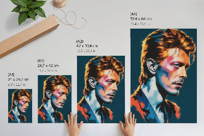 Poster na stenu Farebný portrét