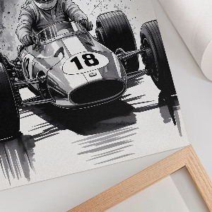 Plagát do izby Pretekárska vášeň