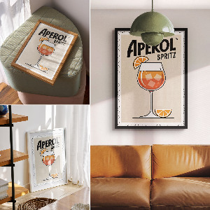 Retro plagát Aperol Spritz