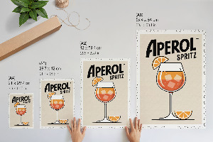 Retro plagát Aperol Spritz