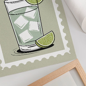 Plagát do obývačky Gin tonik