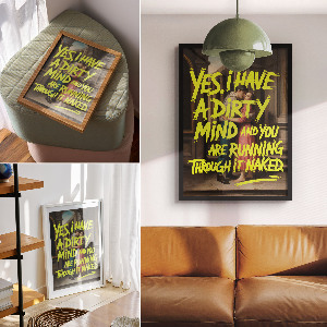 Plagát do izby Moderné umenie