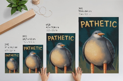 Poster na stenu Patetický - vták