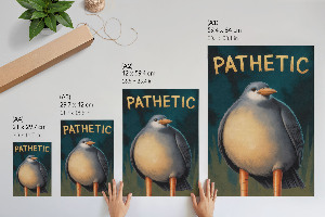 Poster na stenu Patetický - vták