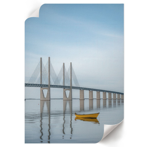 Plagát do izby Most a voda