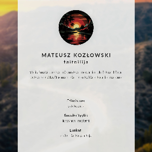 Retro plagát Hollywoodska krajina