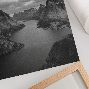 Plagát do obývačky Horská krajina