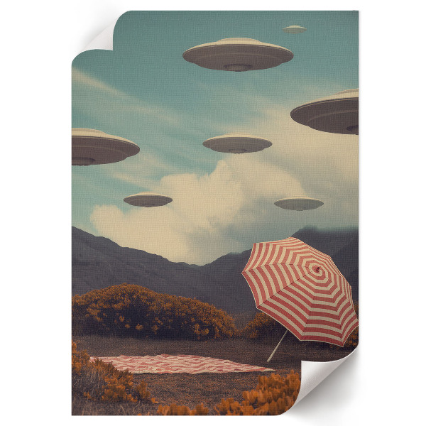 Plagát do izby Vesmírne lode