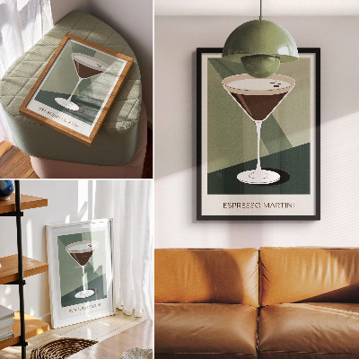 Poster na stenu Martini grafika
