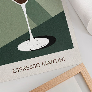 Poster na stenu Martini grafika