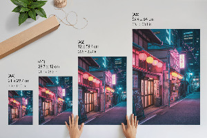 Poster na stenu Nočné mesto