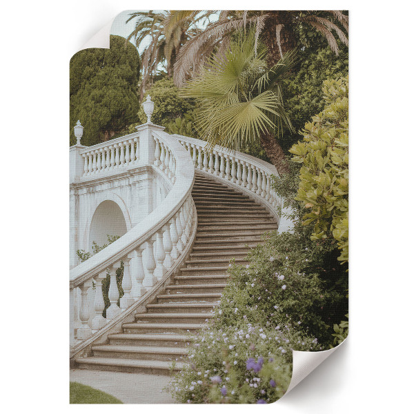 Retro plagát Zelená architektúra