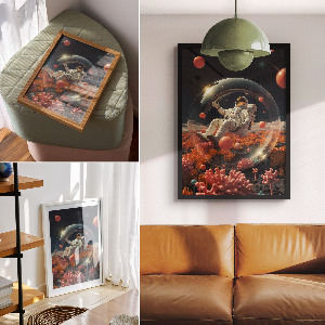 Poster na stenu Vesmírne dobrodružstvo