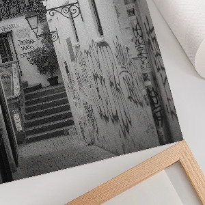 Poster na stenu Mestská ulička