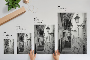 Poster na stenu Mestská ulička