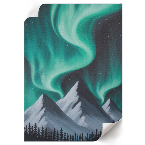 Plagát do obývačky Magická noc