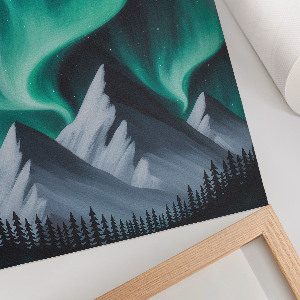 Plagát do obývačky Magická noc