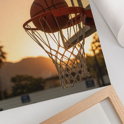 Plagát do obývačky Basketbalový zápas