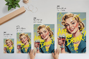 Plagát do izby Si opitý?