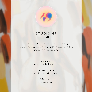 Retro plagát Kreslená postavička