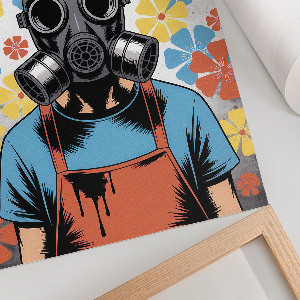 Retro plagát Alergický na teba