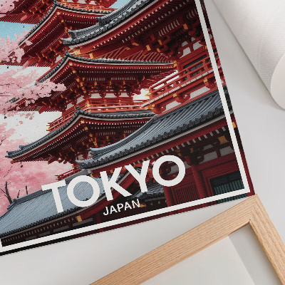 Poster na stenu Tokio, Japonsko