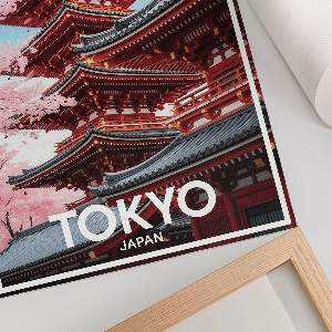 Poster na stenu Tokio, Japonsko
