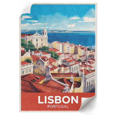 Plagát do obývačky Lisabon Portugalsko