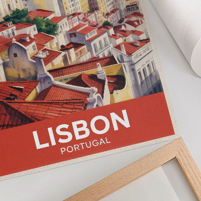 Plagát do obývačky Lisabon Portugalsko