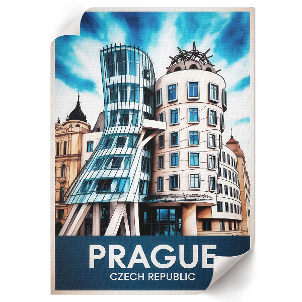 Plagát do izby Architektúra Praha