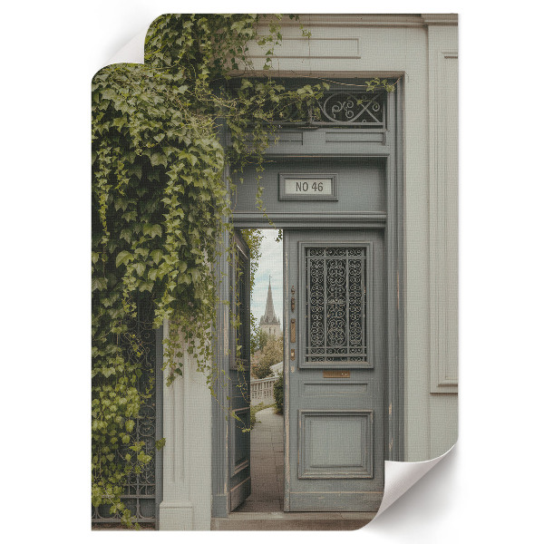 Poster na stenu Zelené dvere