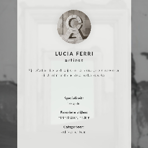 Retro plagát Oranžová fasáda