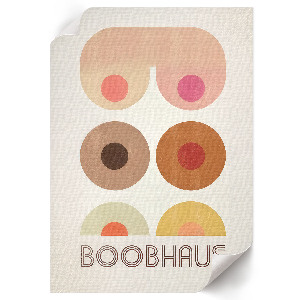 Poster na stenu Grafika Boobhaus