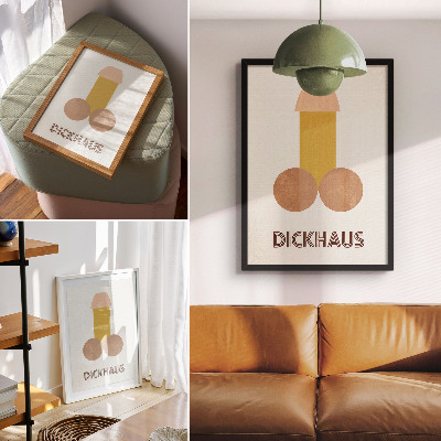 Retro plagát Dickhausova grafika