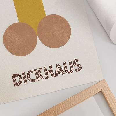 Retro plagát Dickhausova grafika