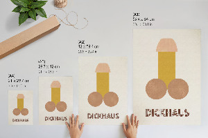 Retro plagát Dickhausova grafika