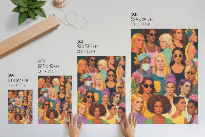 Poster na stenu Portréty žien