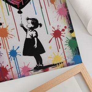 Plagát do obývačky Farebná explózia