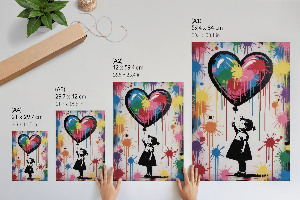 Plagát do obývačky Farebná explózia