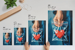 Plagát do izby Srdce vo vrecku