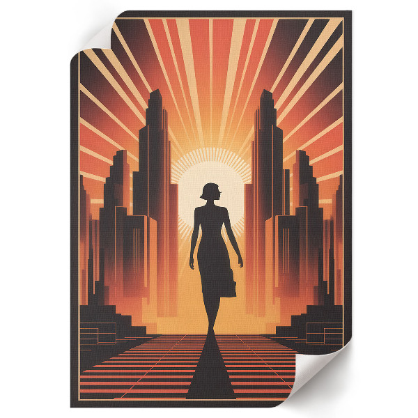 Plagát do obývačky Mestský sen