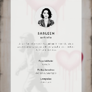 Poster na stenu Farebný portrét