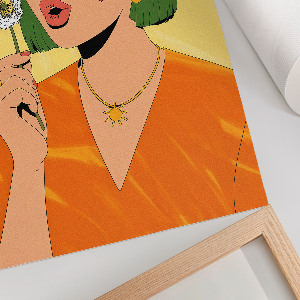 Poster na stenu Farebný portrét