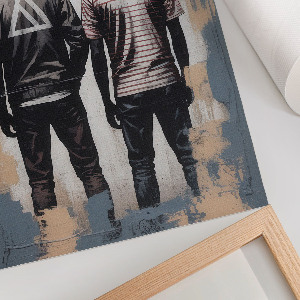 Retro plagát Mestská energia