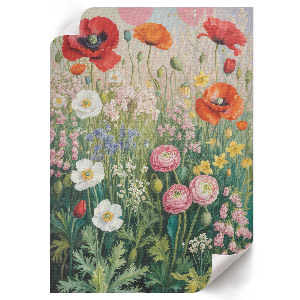 Plagát do izby Kvetinová mágia