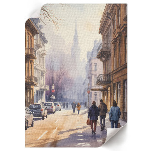 Plagát do obývačky Mestský mier