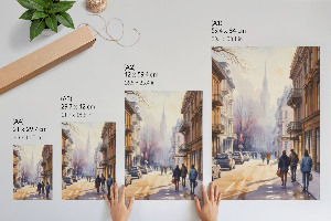 Plagát do obývačky Mestský mier