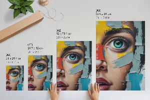 Plagát do izby Abstrakcia oka