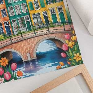 Retro plagát Farebný kanál